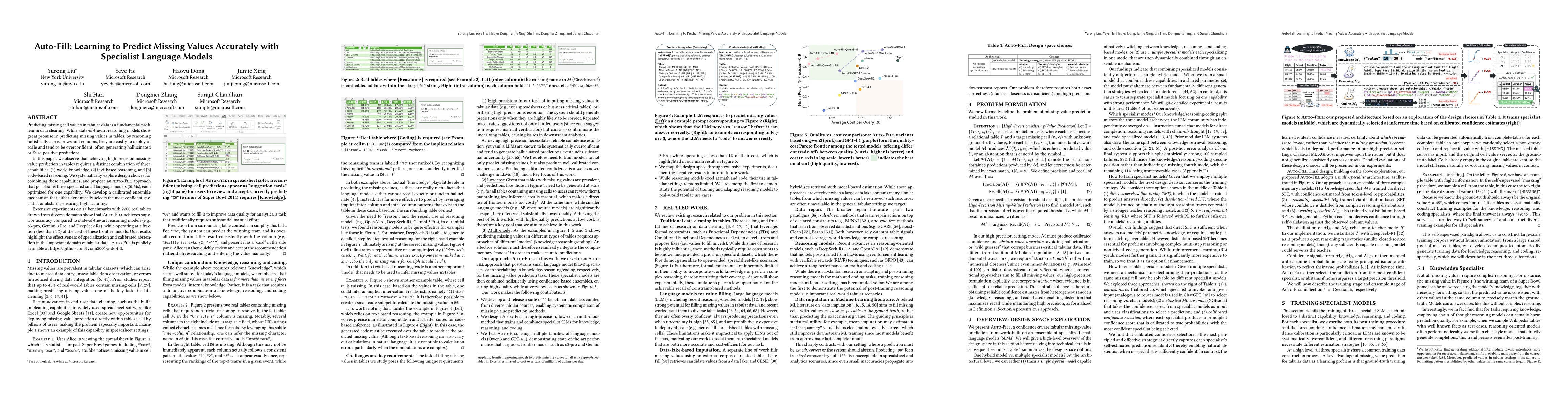 Thumbnail for Auto-Fill: Learning to Predict Missing Values Accurately with Specialist Language Models