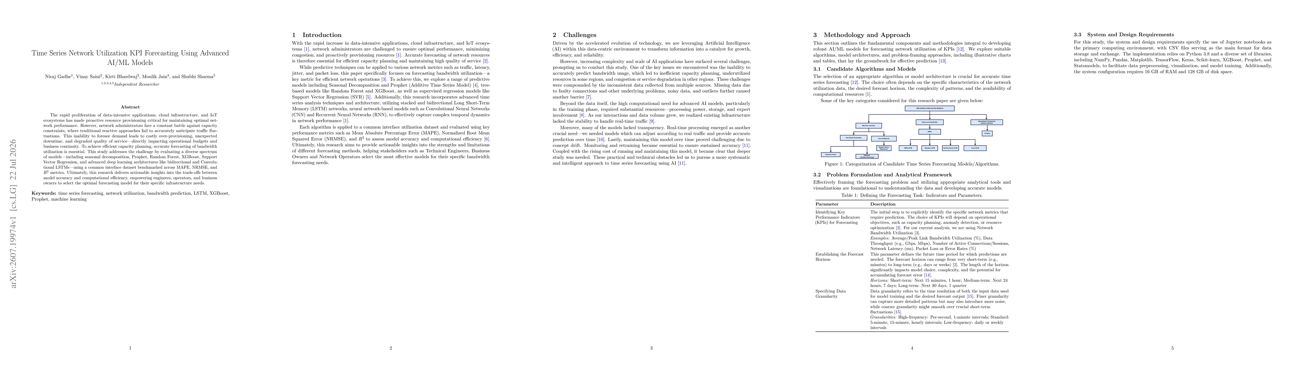 Thumbnail for Time Series Network Utilization KPI Forecasting Using Advanced AI/ML Models