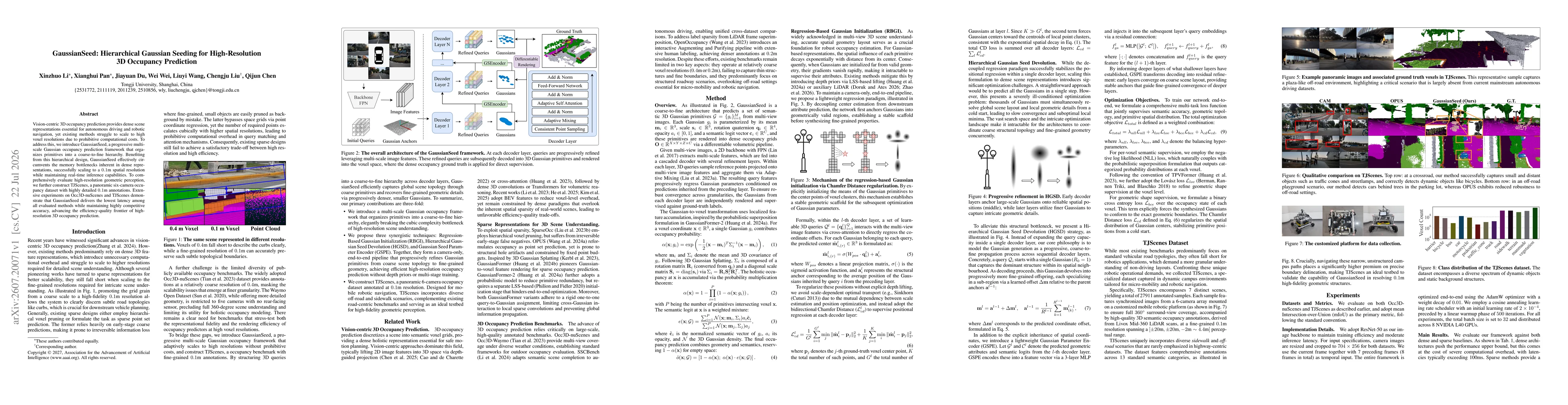 Thumbnail for GaussianSeed: Hierarchical Gaussian Seeding for High-Resolution 3D Occupancy Prediction