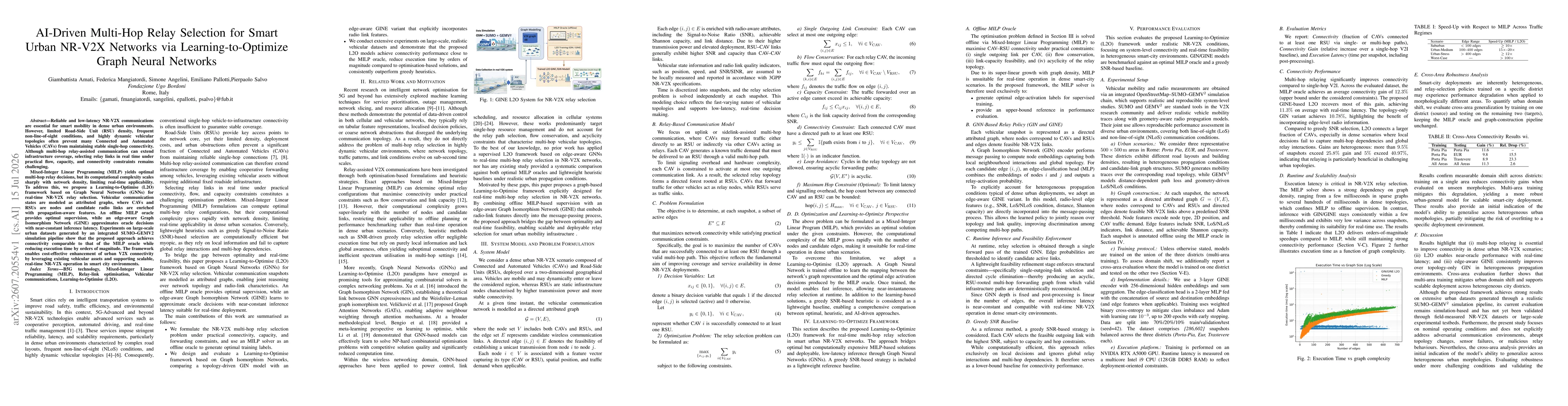 Thumbnail for AI-Driven Multi-Hop Relay Selection for Smart Urban NR-V2X Networks via Learning-to-Optimize Graph Neural Networks