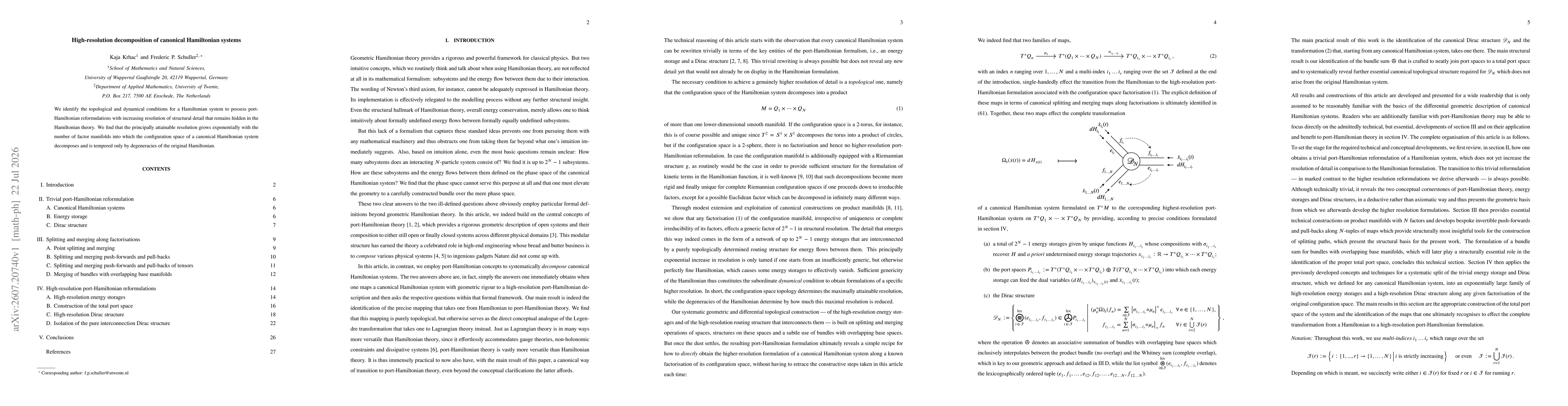 Thumbnail for High-resolution decomposition of canonical Hamiltonian systems
