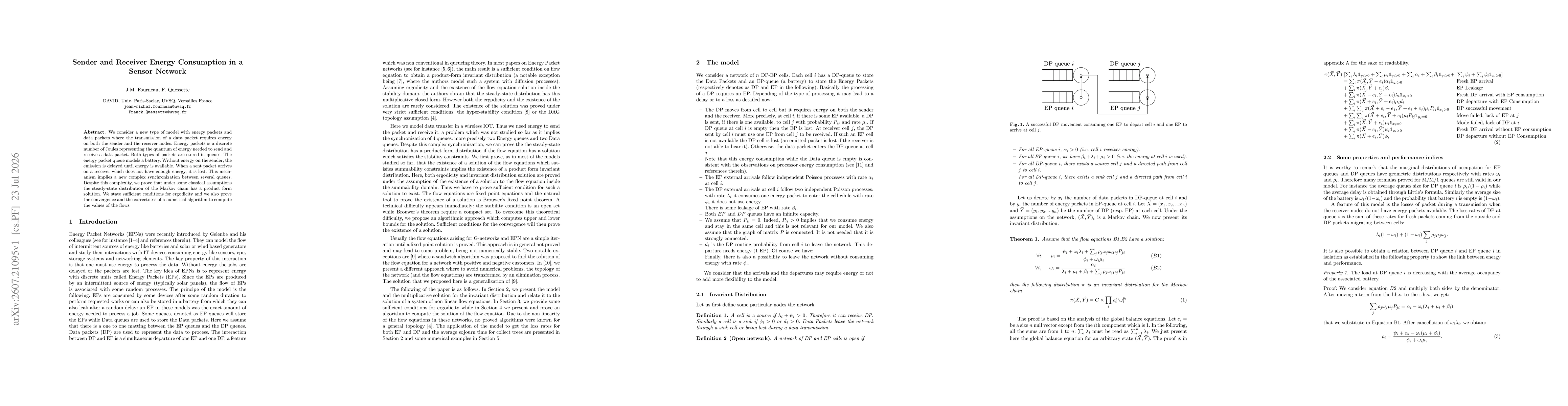 Thumbnail for Sender and Receiver Energy Consumption in a Sensor Network