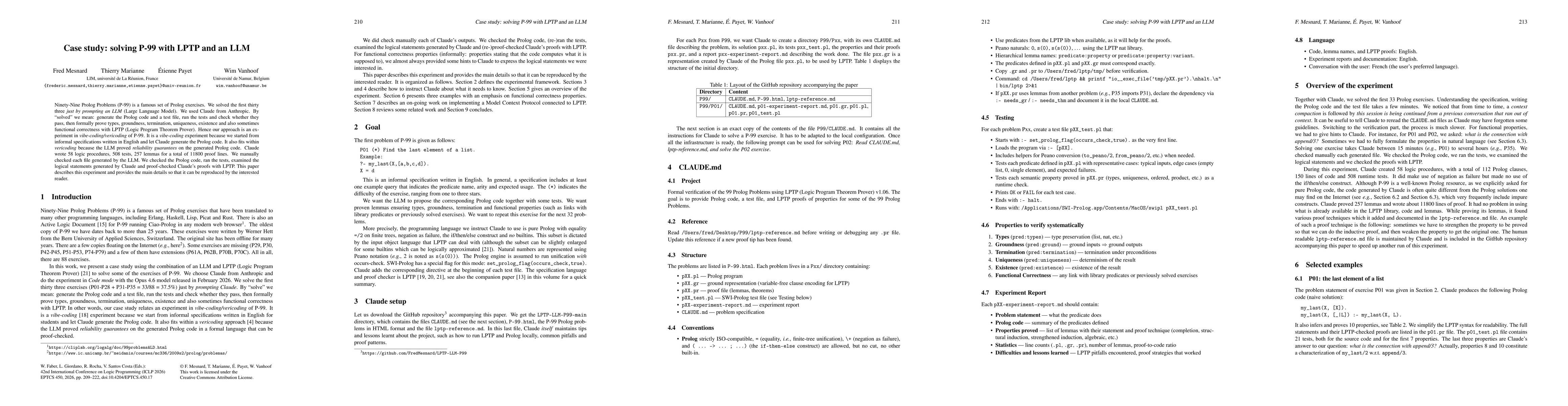 Thumbnail for Case study: solving P-99 with LPTP and an LLM