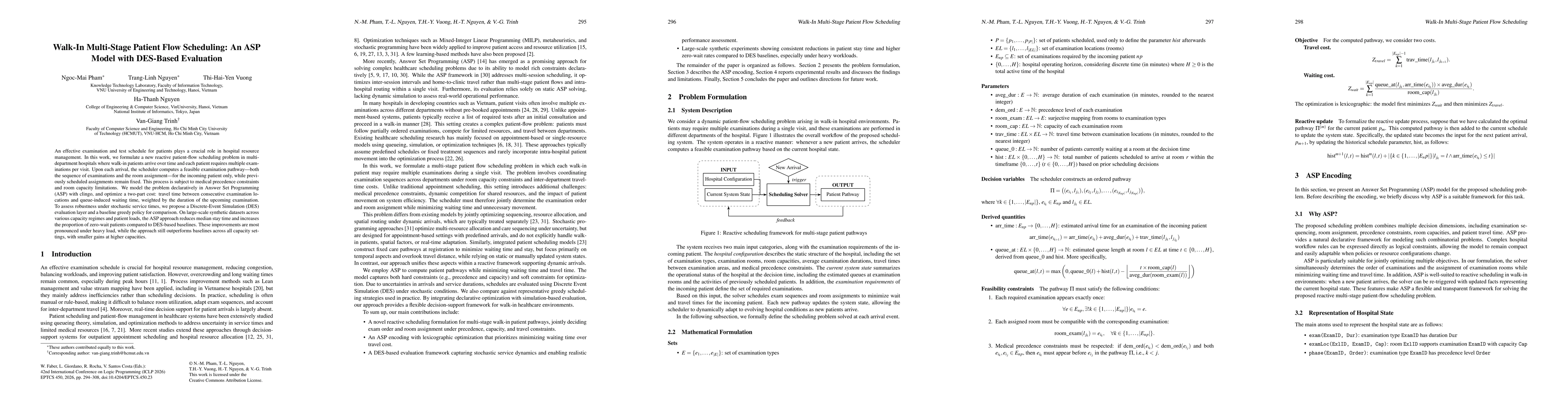 Thumbnail for Walk-In Multi-Stage Patient Flow Scheduling: An ASP Model with DES-Based Evaluation