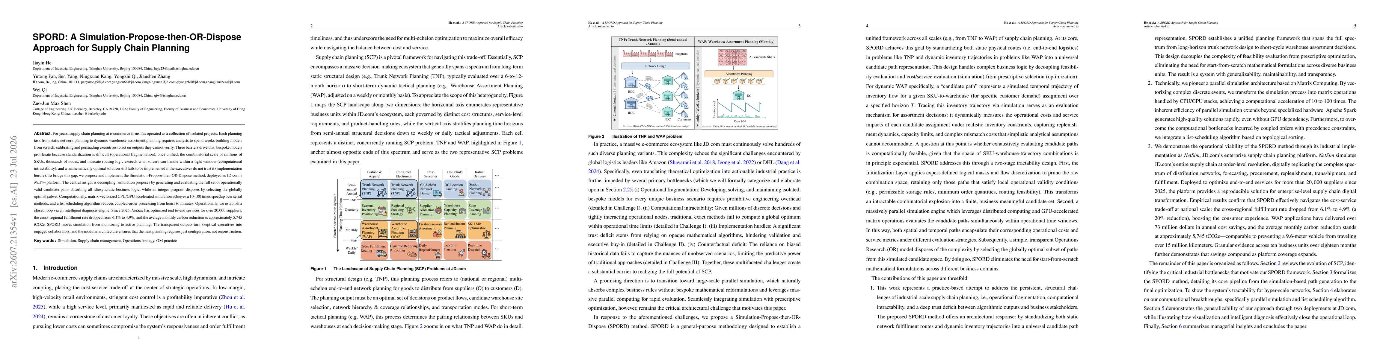 Thumbnail for SPORD: A Simulation-Propose-then-OR-Dispose Approach for Supply Chain Planning