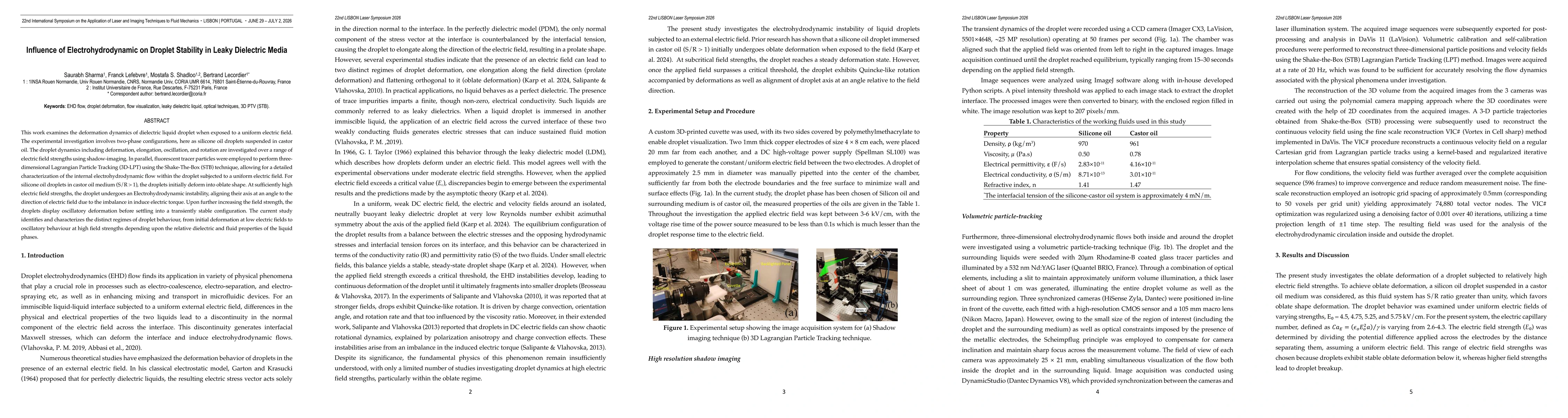Thumbnail for Influence of Electrohydrodynamic on Droplet Stability in Leaky Dielectric Media