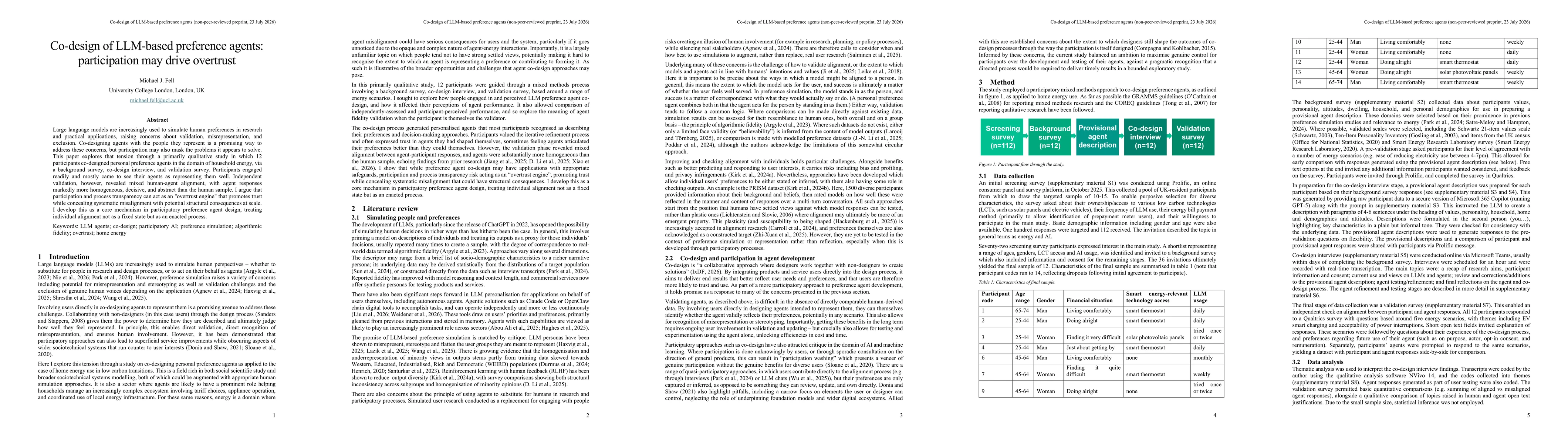 Thumbnail for Co-design of LLM-based preference agents: participation may drive overtrust