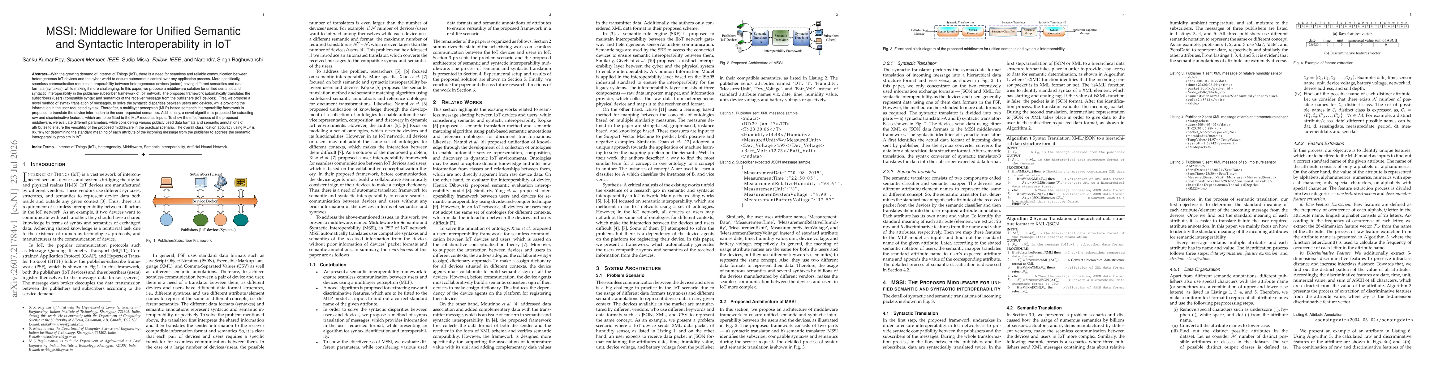 Thumbnail for MSSI: Middleware for Unified Semantic and Syntactic Interoperability in IoT
