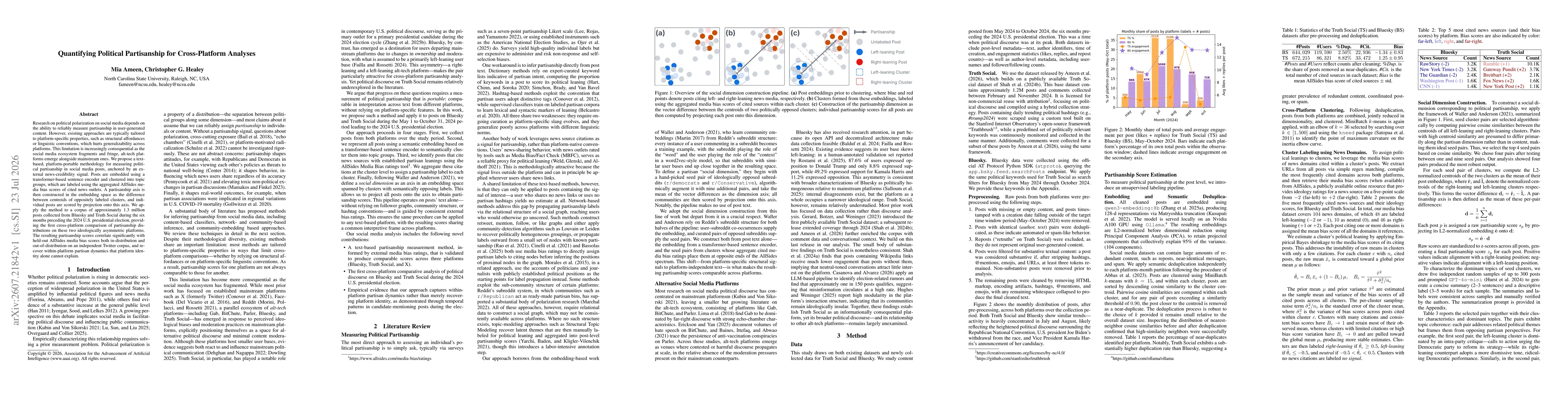 Thumbnail for Quantifying Political Partisanship for Cross-Platform Analyses