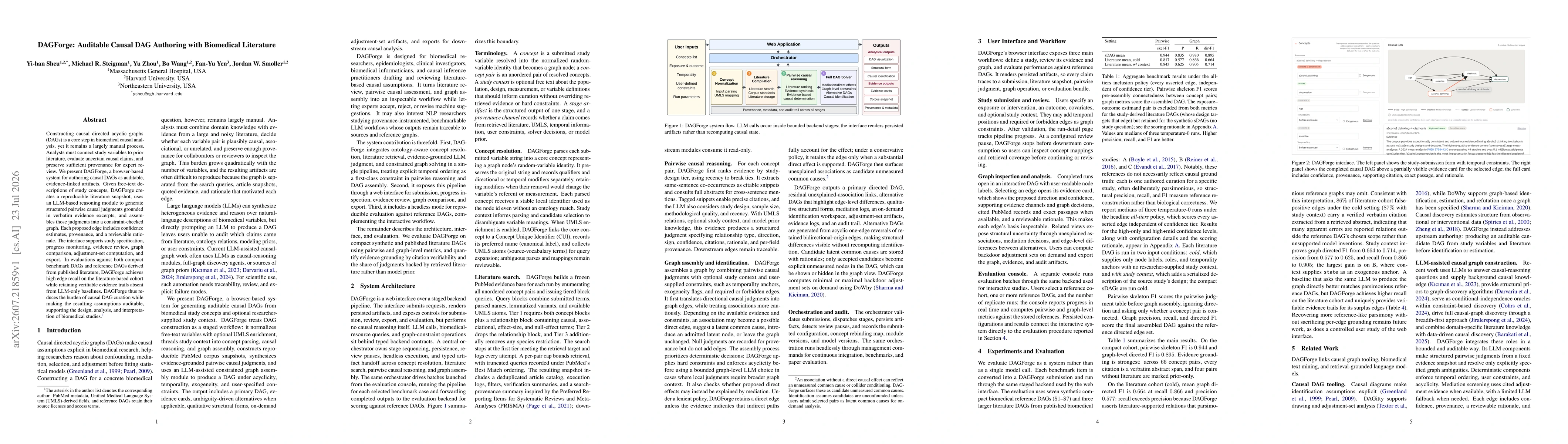 Thumbnail for DAGForge: Auditable Causal DAG Authoring with Biomedical Literature