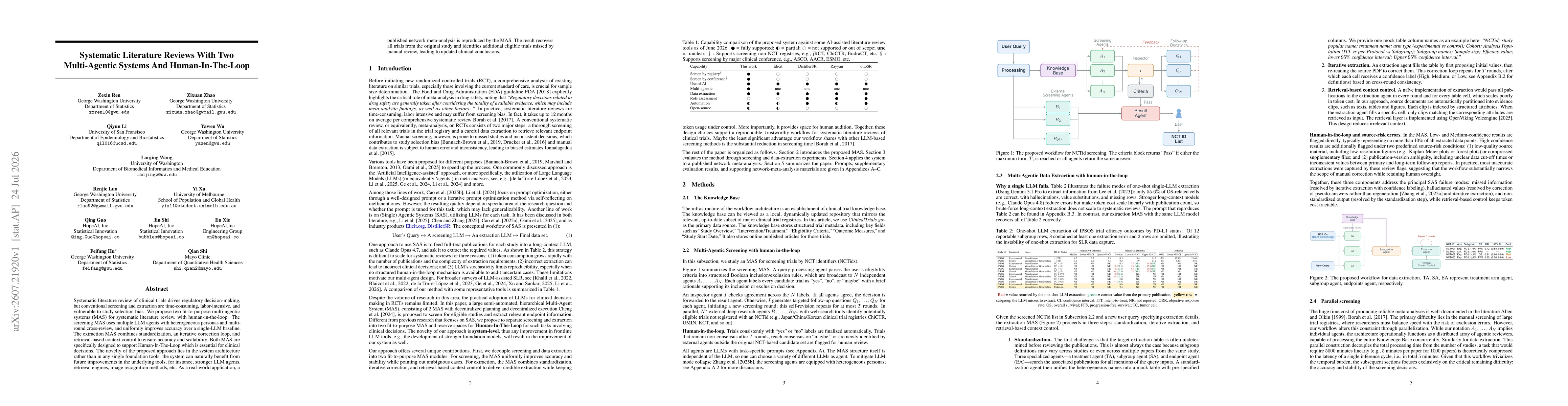 Thumbnail for Systematic Literature Reviews With Two Multi-Agentic Systems And Human-In-The-Loop