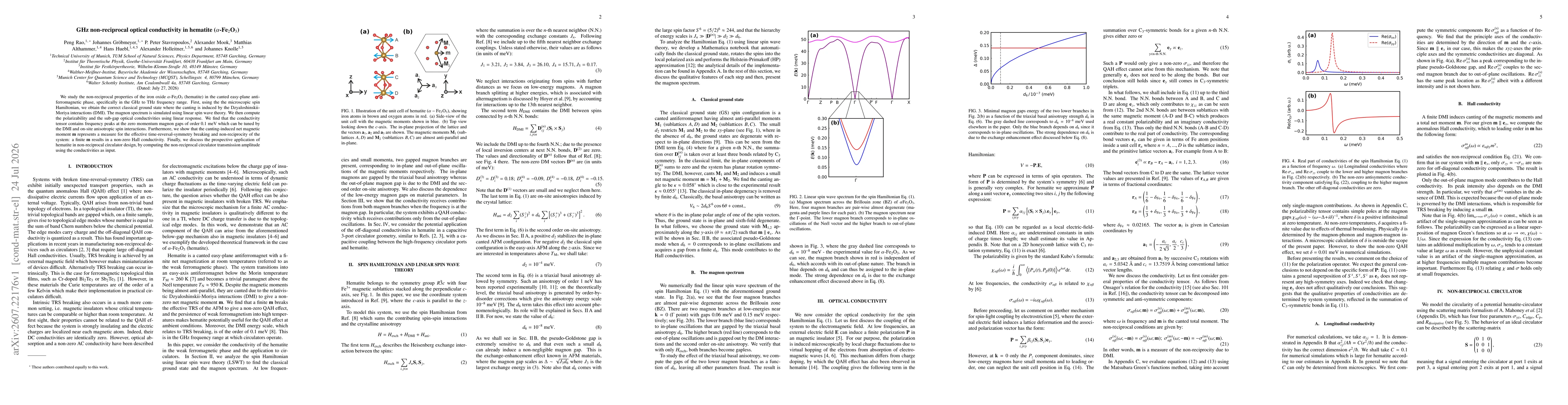 Thumbnail for GHz non-reciprocal optical conductivity in hematite ($α$-$\text{Fe}_2\text{O}_3$)