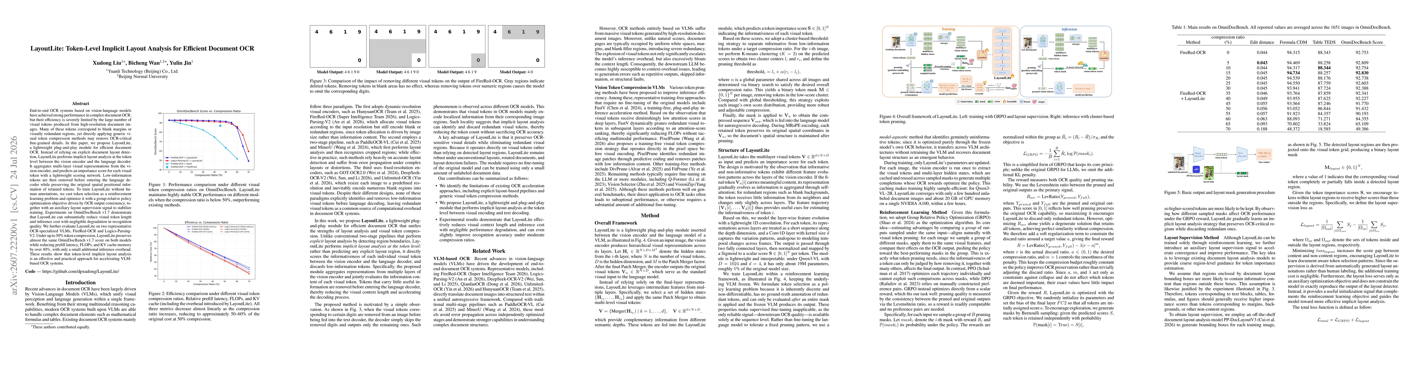 Thumbnail for LayoutLite: Token-Level Implicit Layout Analysis for Efficient Document OCR