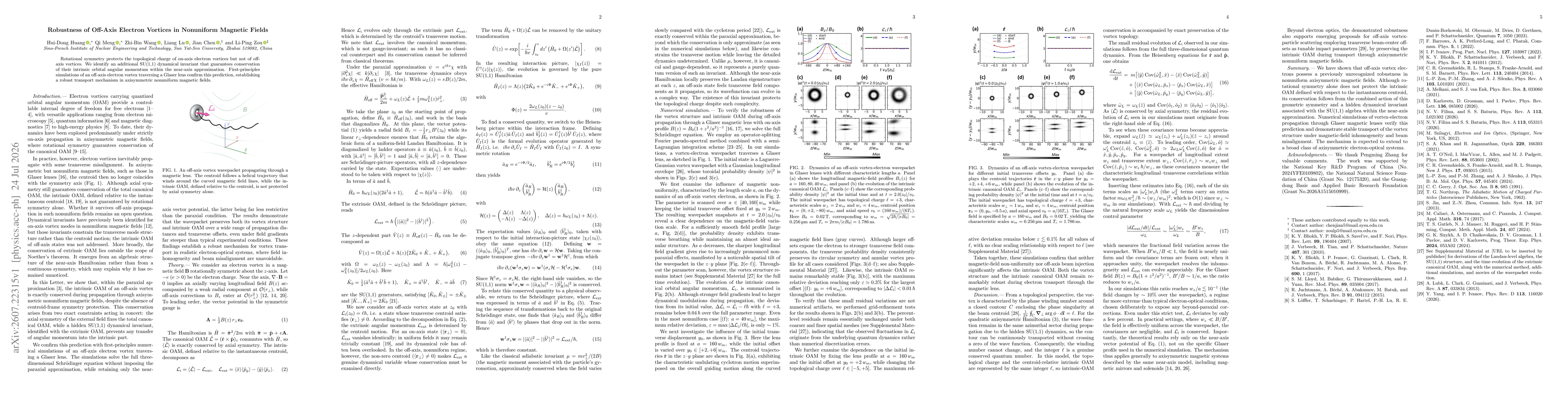 Thumbnail for Robustness of Off-Axis Electron Vortices in Nonuniform Magnetic Fields