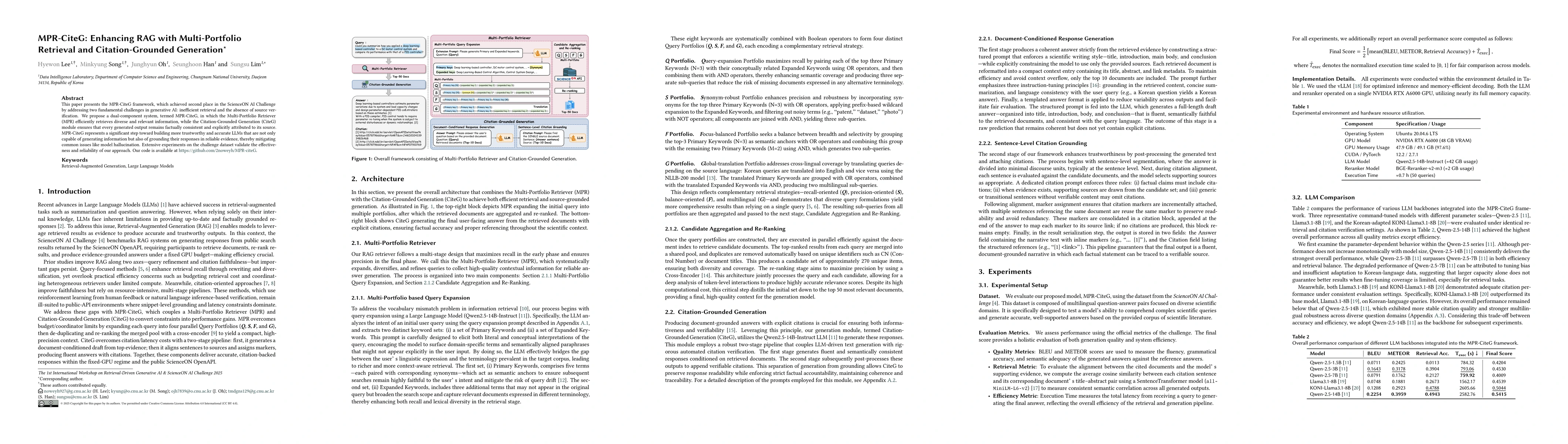 Thumbnail for MPR-CiteG: Enhancing RAG with Multi-Portfolio Retrieval and Citation-Grounded Generation