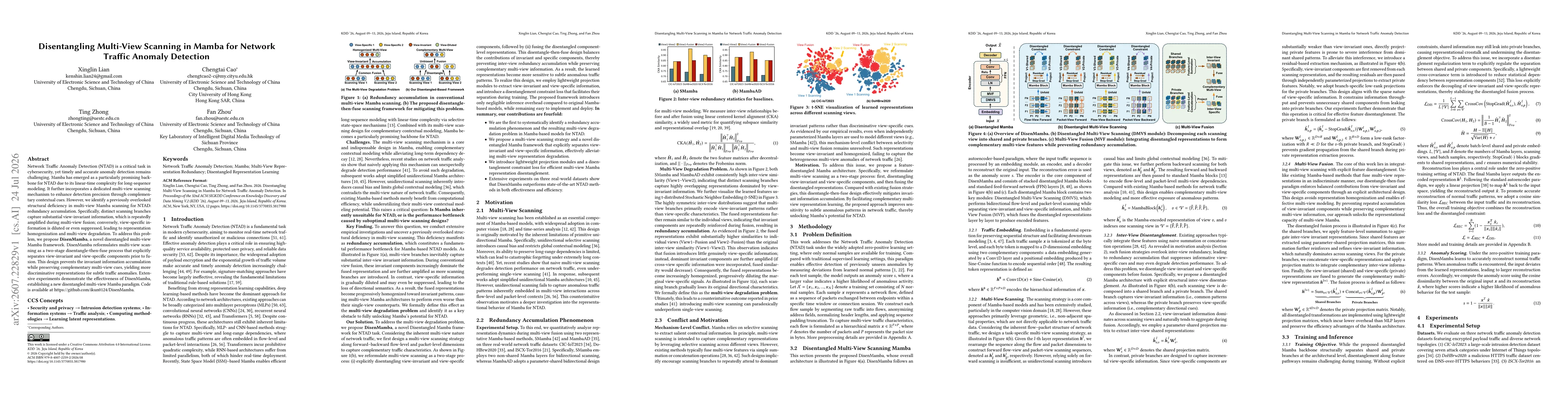 Thumbnail for Disentangling Multi-View Scanning in Mamba for Network Traffic Anomaly Detection
