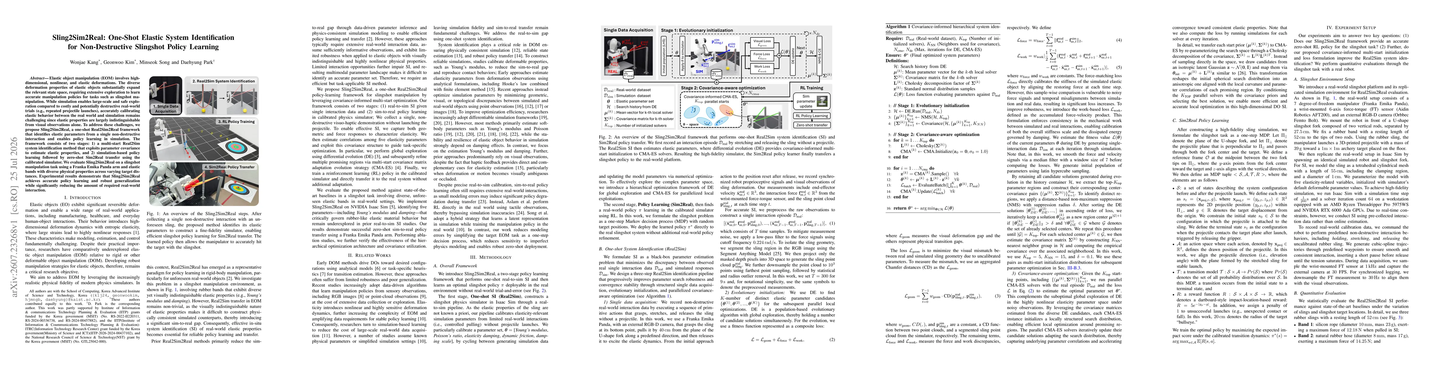 Thumbnail for Sling2Sim2Real: One-Shot Elastic System Identification for Non-Destructive Slingshot Policy Learning