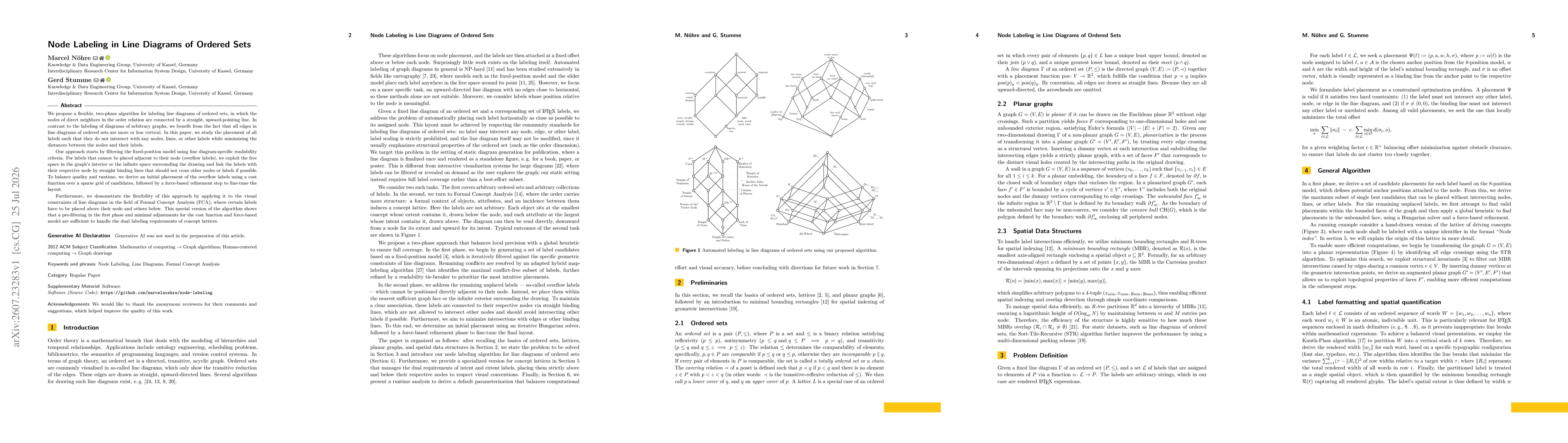 Thumbnail for Node Labeling in Line Diagrams of Ordered Sets