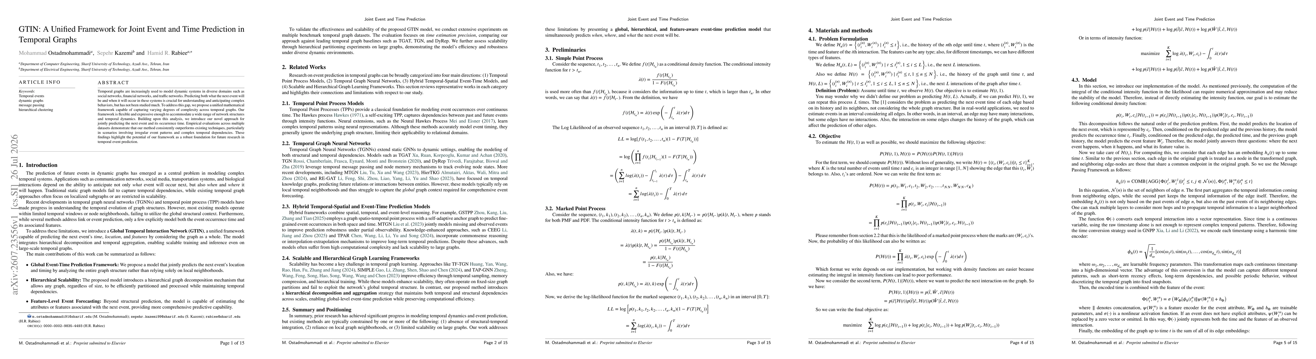 Thumbnail for GTIN: A Unified Framework for Joint Event and Time Prediction in Temporal Graphs