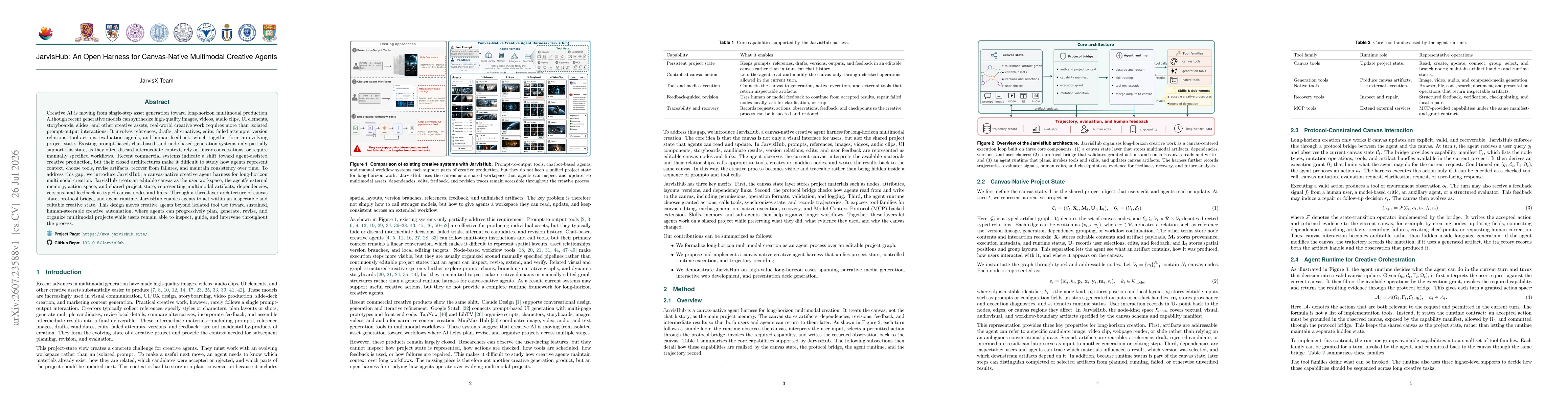 Thumbnail for JarvisHub: An Open Harness for Canvas-Native Multimodal Creative Agents