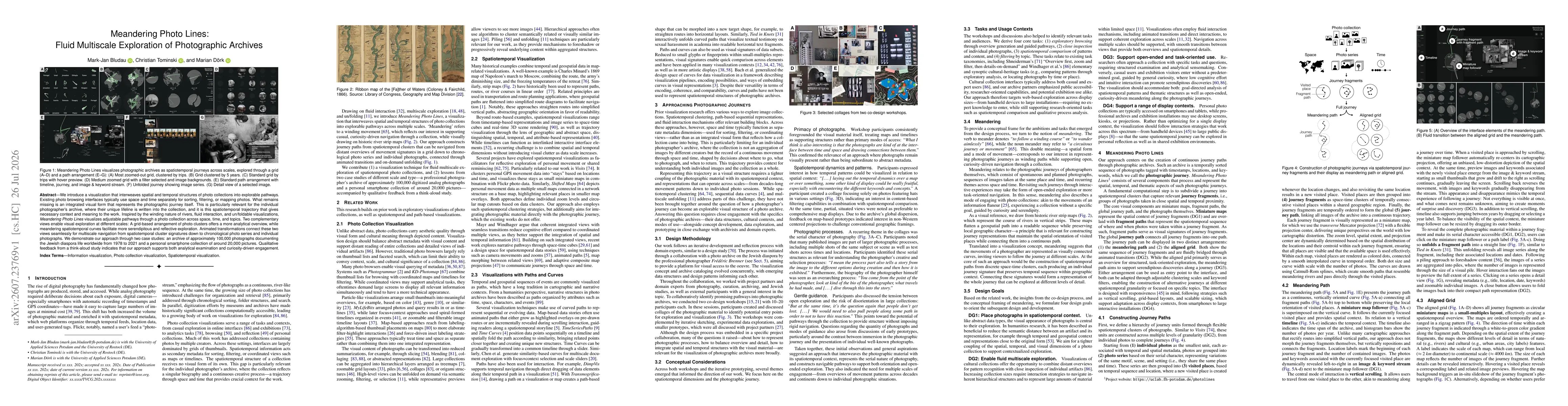 Thumbnail for Meandering Photo Lines: Fluid Multiscale Exploration of Photographic Archives