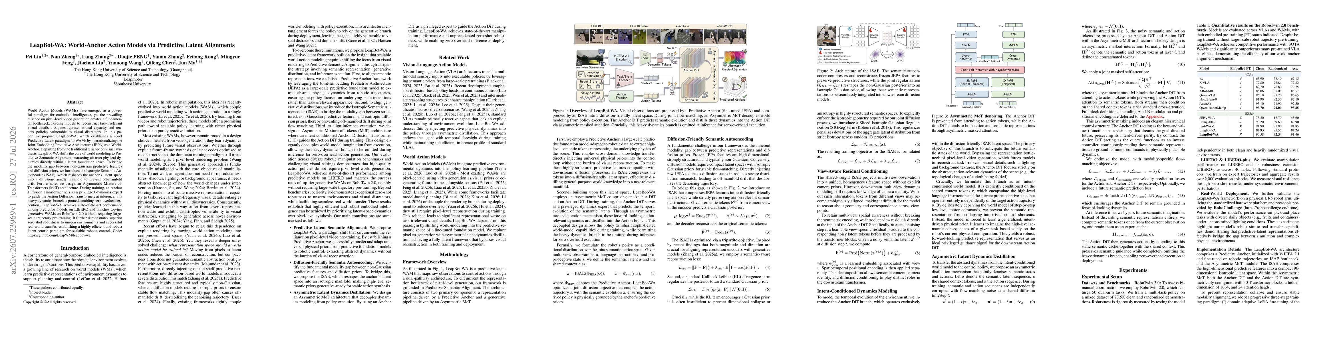 Thumbnail for LeapBot-WA: World-Anchor Action Models via Predictive Latent Alignments