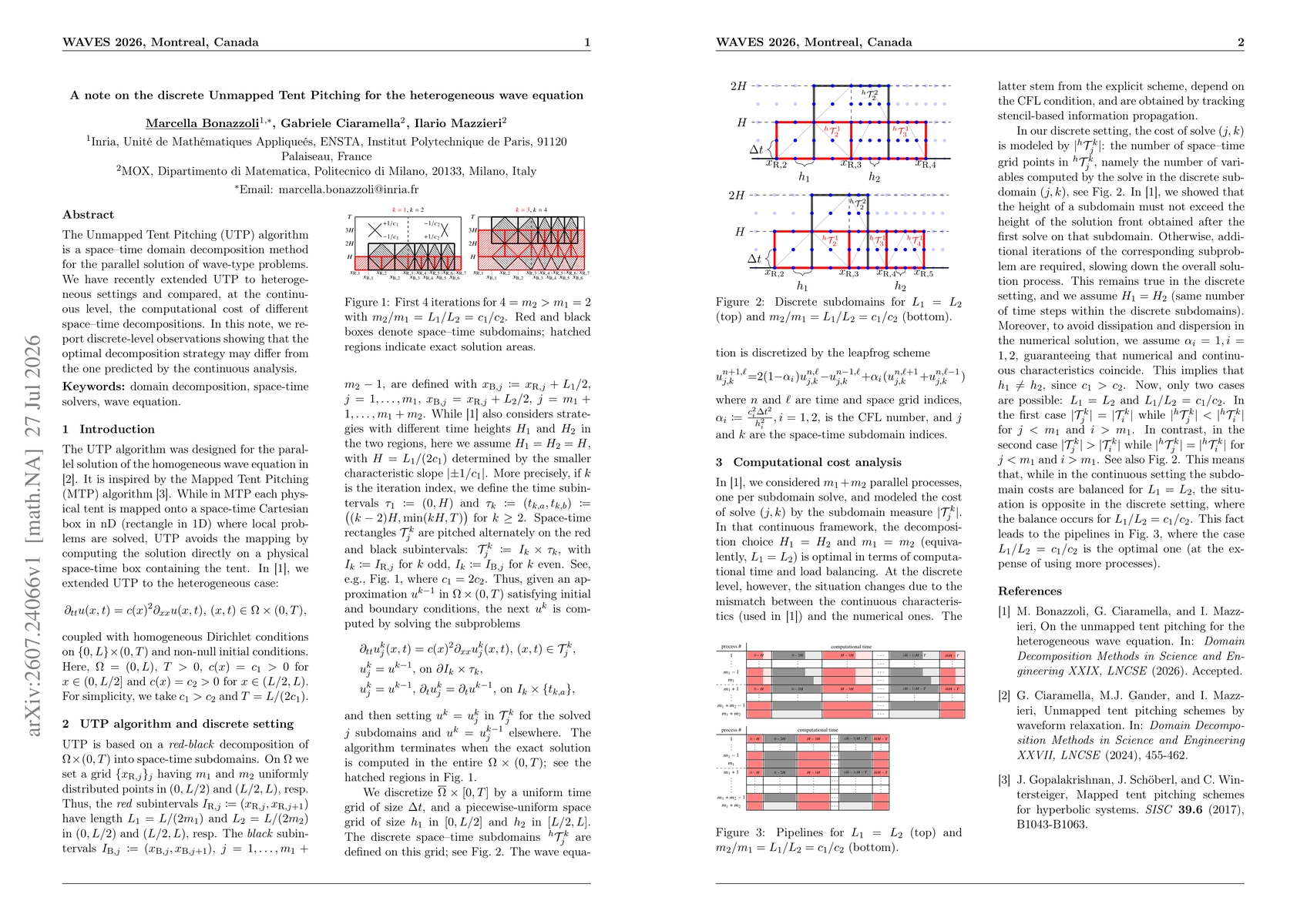 Thumbnail for A note on the discrete Unmapped Tent Pitching for the heterogeneous wave equation