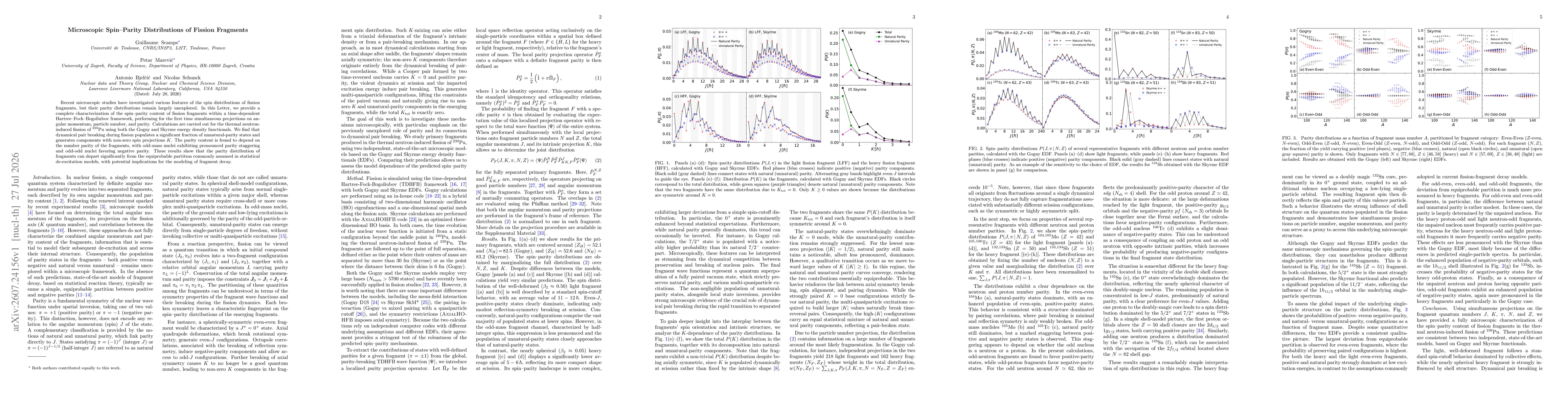 Thumbnail for Microscopic Spin-Parity Distributions of Fission Fragments