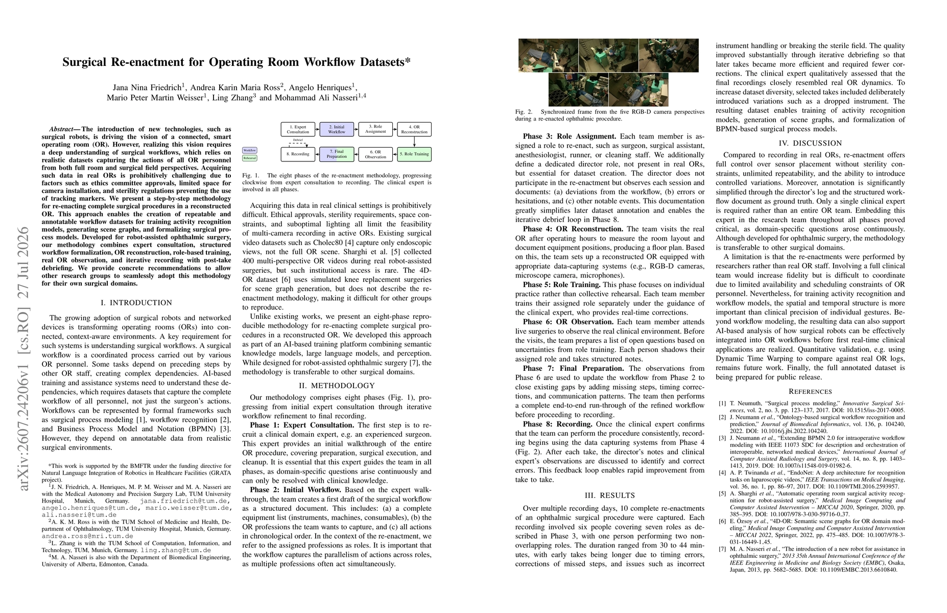 Thumbnail for Surgical Re-enactment for Operating Room Workflow Datasets