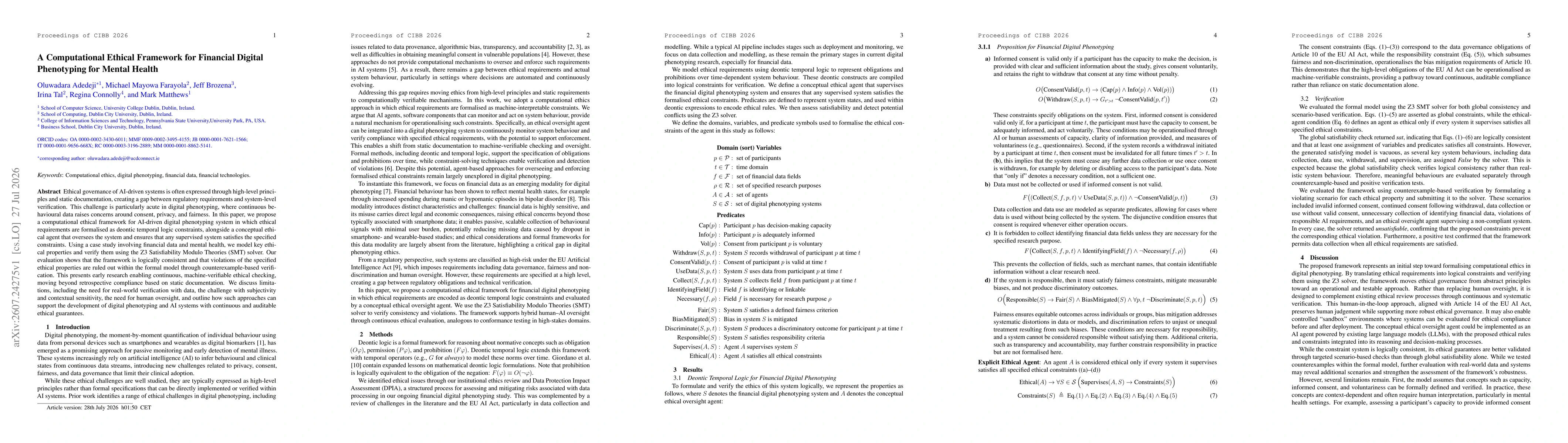 Thumbnail for A Computational Ethical Framework for Financial Digital Phenotyping for Mental Health