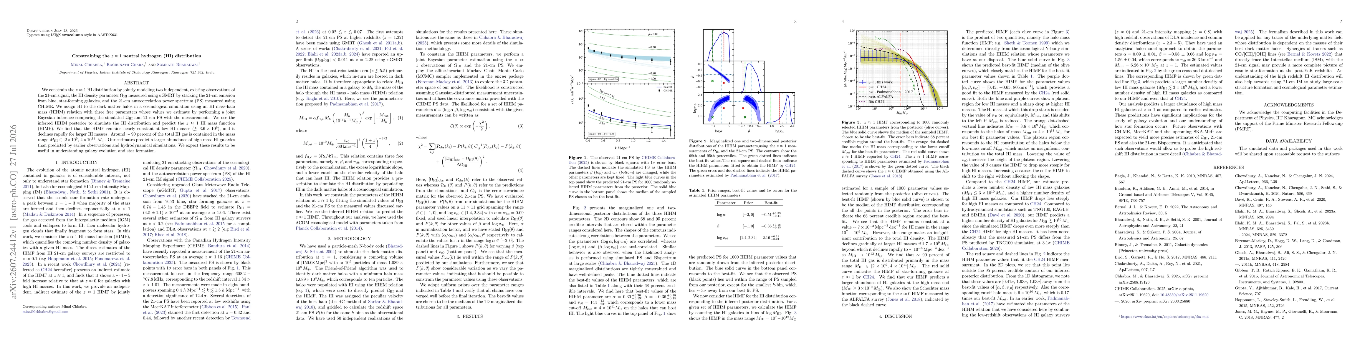 Thumbnail for Constraining the $z \approx 1$ neutral hydrogen (HI) distribution