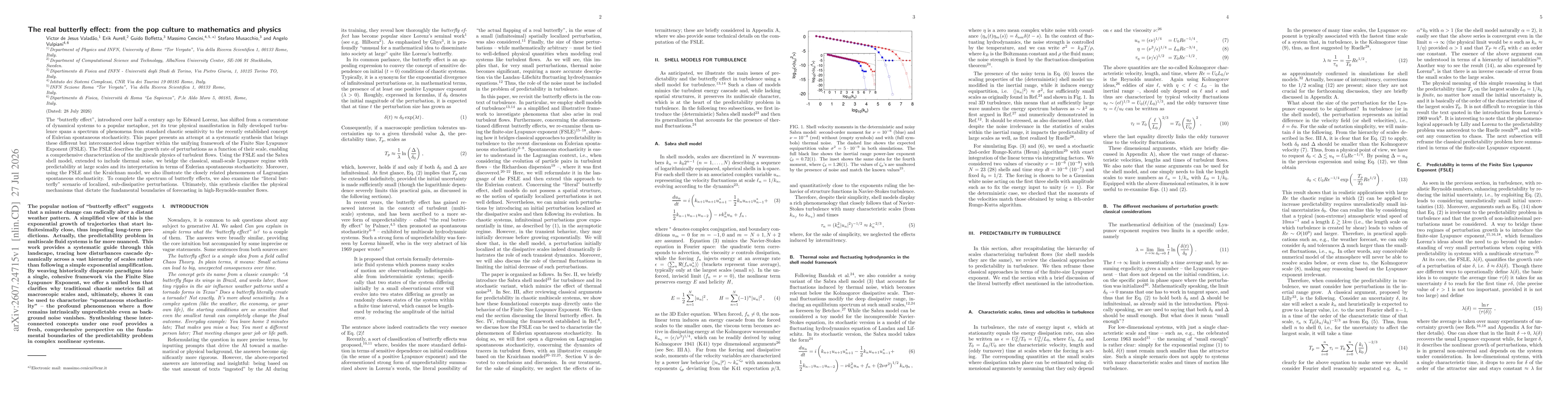 Thumbnail for The real butterfly effect: from the pop culture to mathematics and physics