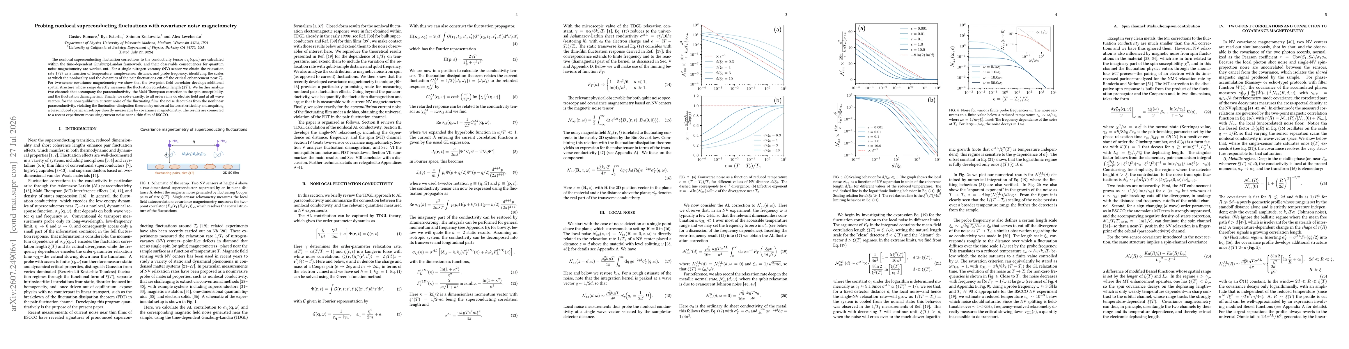 Thumbnail for Probing nonlocal superconducting fluctuations with covariance noise magnetometry