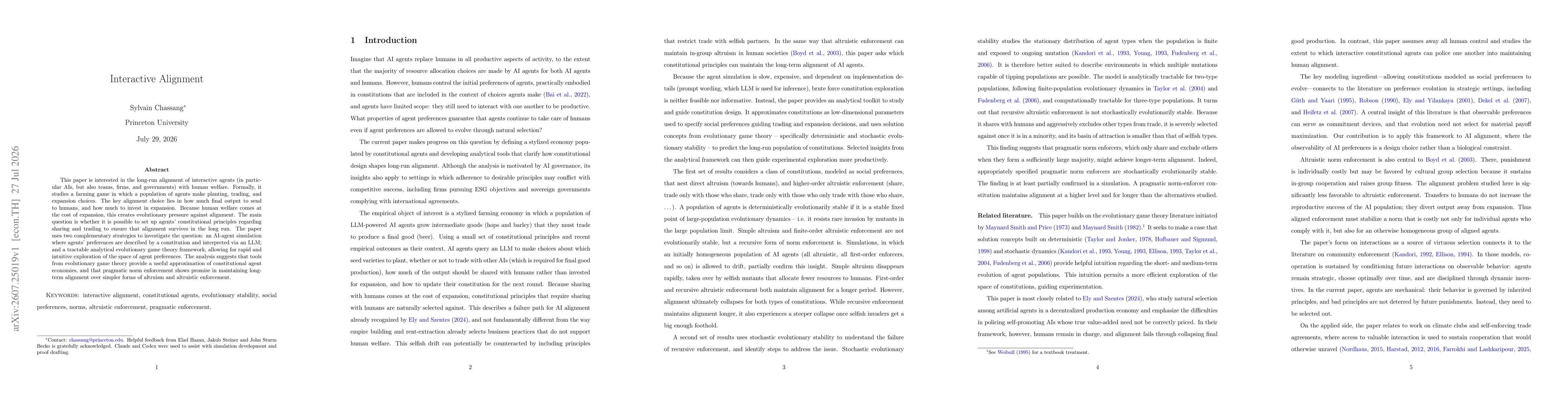 Thumbnail for Interactive Alignment