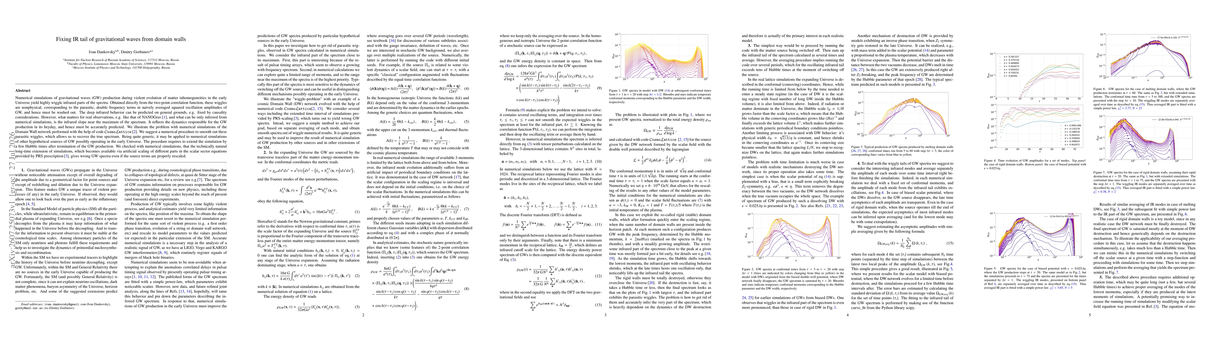 Thumbnail for Fixing IR tail of gravitational waves from domain walls