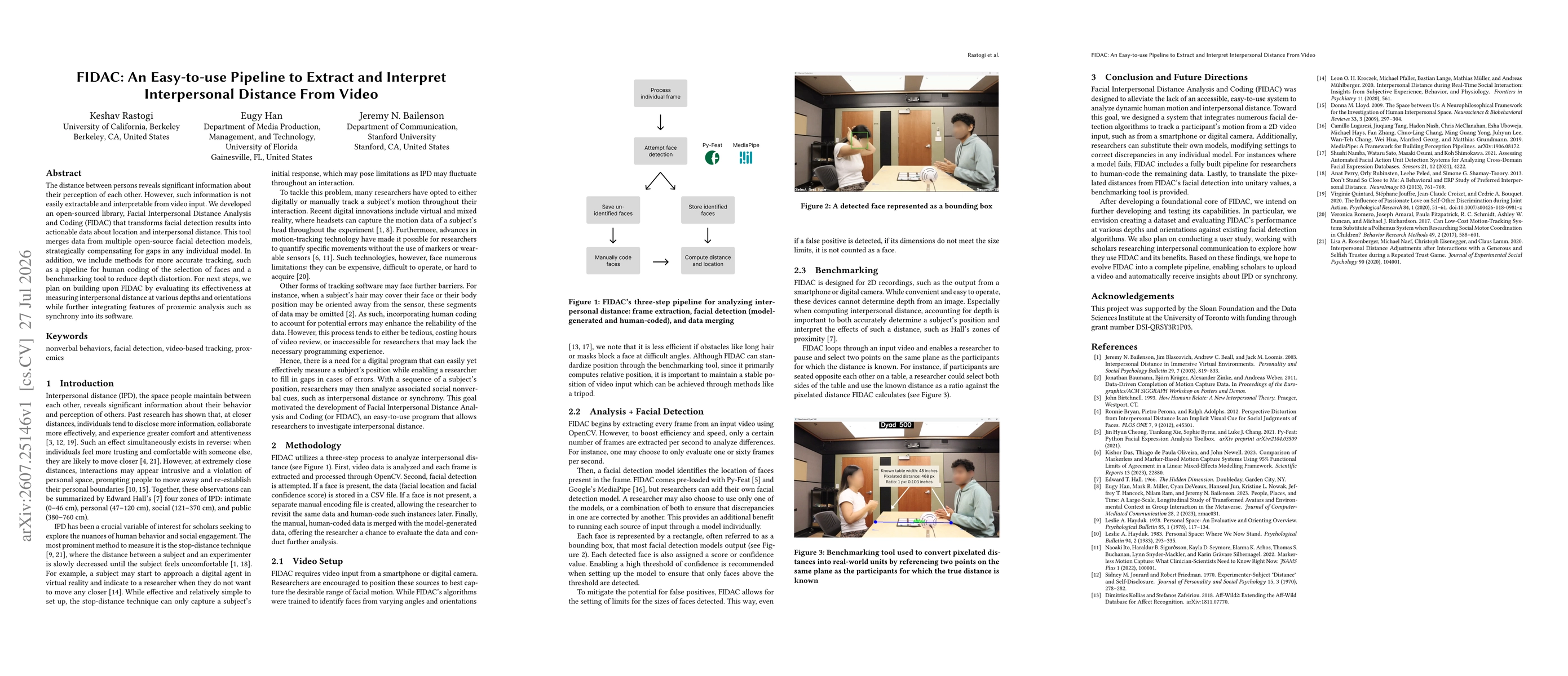 Thumbnail for FIDAC: An Easy-to-use Pipeline to Extract and Interpret Interpersonal Distance From Video