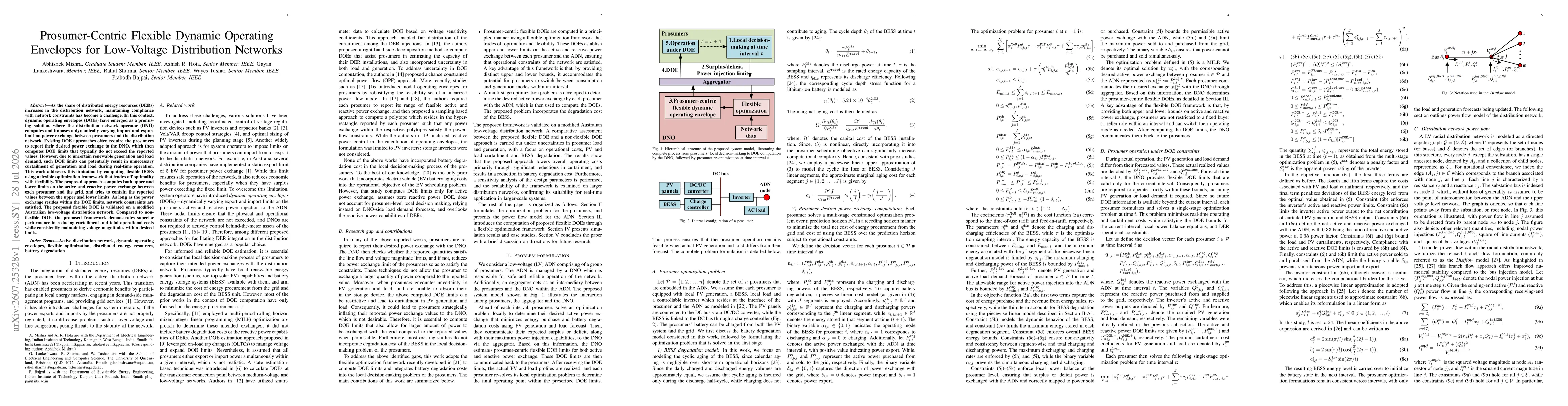 Thumbnail for Prosumer-Centric Flexible Dynamic Operating Envelopes for Low-Voltage Distribution Networks