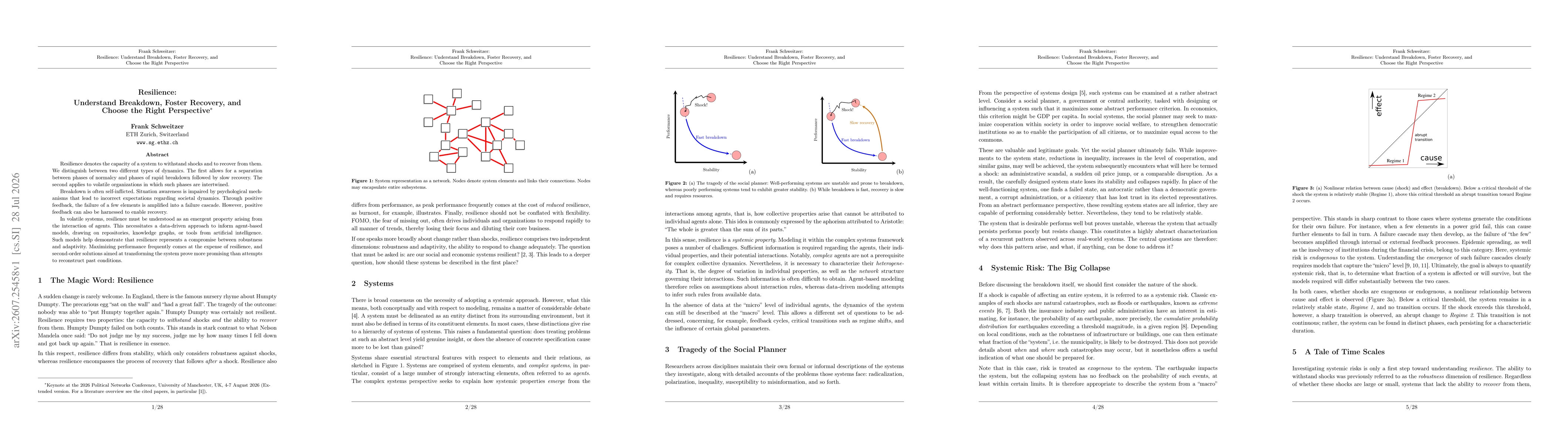 Thumbnail for Resilience: Understand Breakdown, Foster Recovery, and Choose the Right Perspective