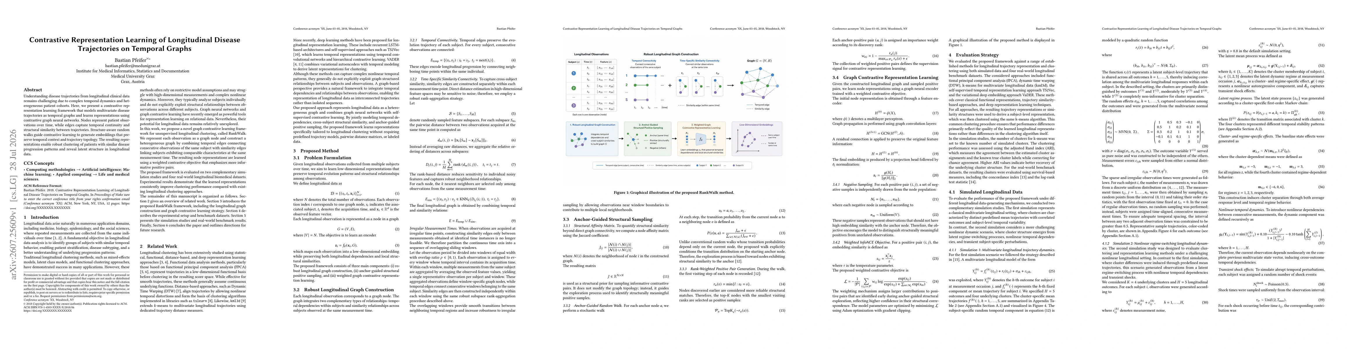 Thumbnail for Contrastive Representation Learning of Longitudinal Disease Trajectories on Temporal Graphs