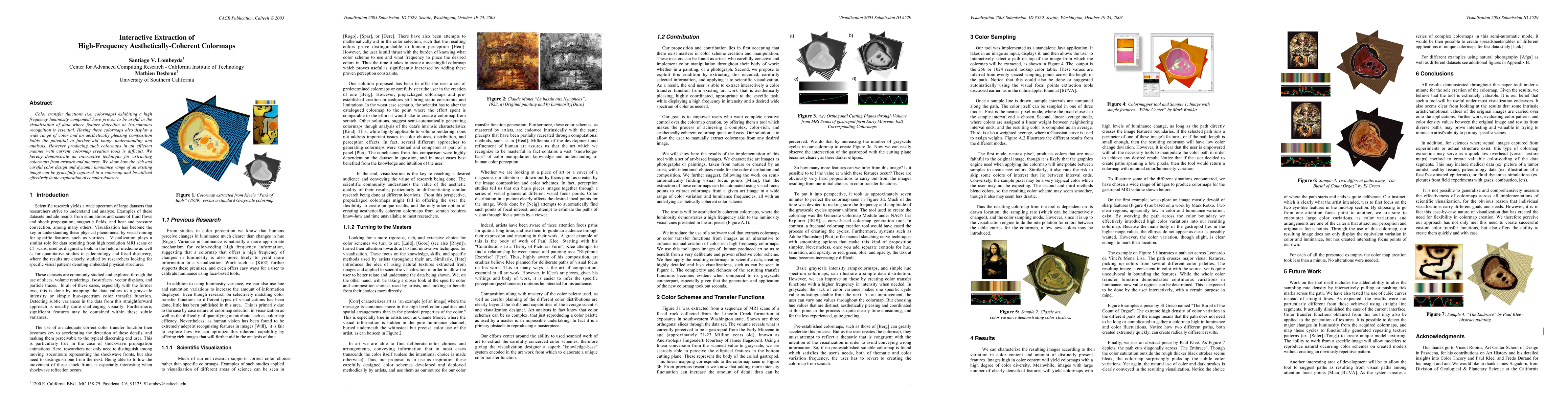Thumbnail for Interactive Extraction of High-Frequency Aesthetically-Coherent Colormaps