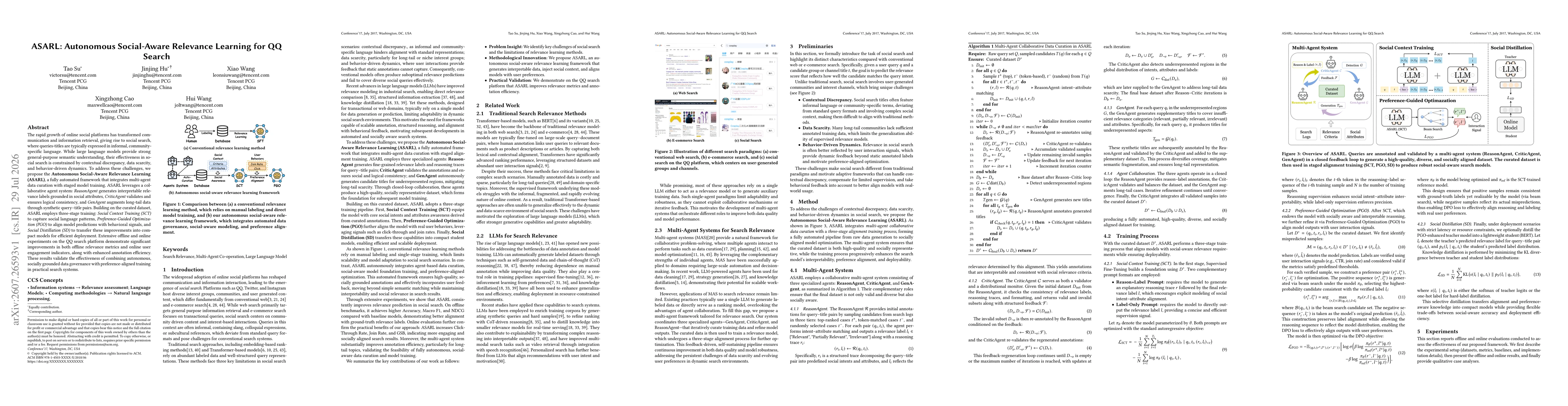 Thumbnail for ASARL: Autonomous Social-Aware Relevance Learning for QQ Search