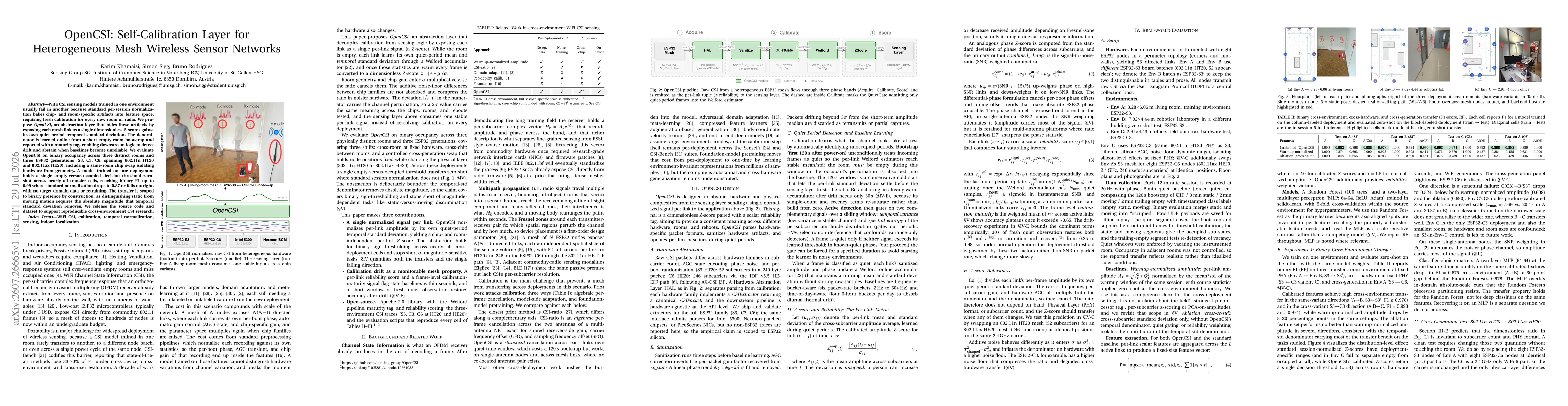 Thumbnail for OpenCSI: Self-Calibration Layer for Heterogeneous Mesh Wireless Sensor Networks