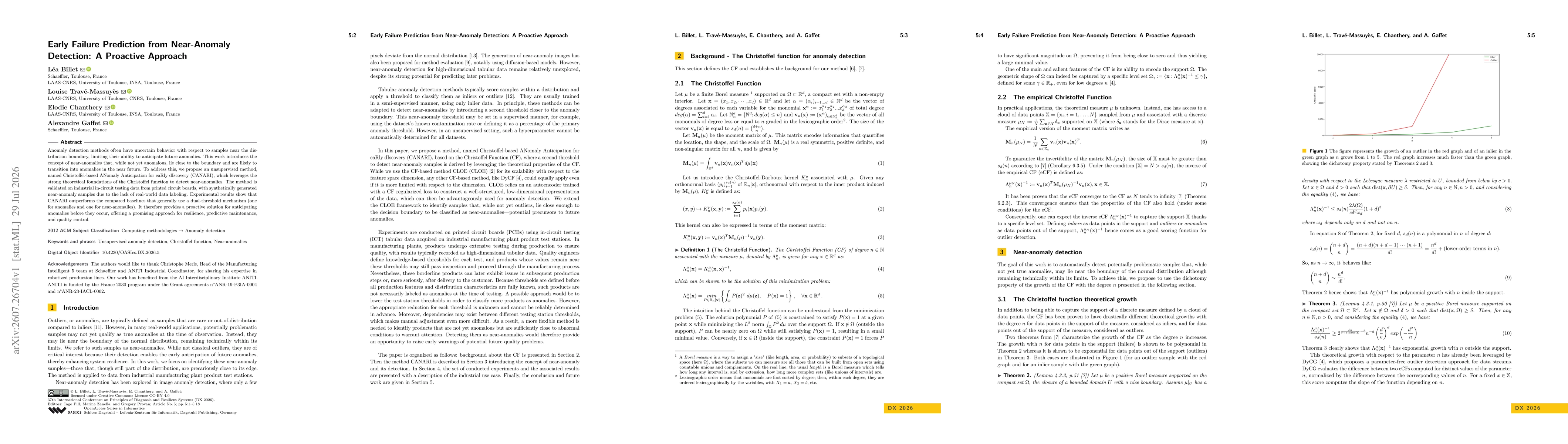 Thumbnail for Early Failure Prediction from Near-Anomaly Detection: A Proactive Approach
