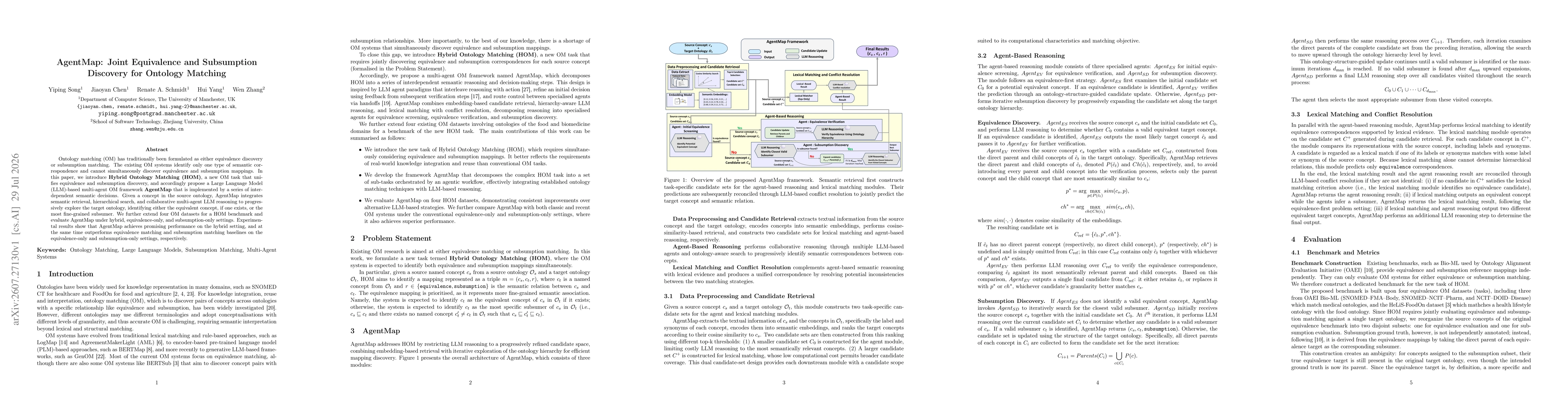 Thumbnail for AgentMap: Joint Equivalence and Subsumption Discovery for Ontology Matching