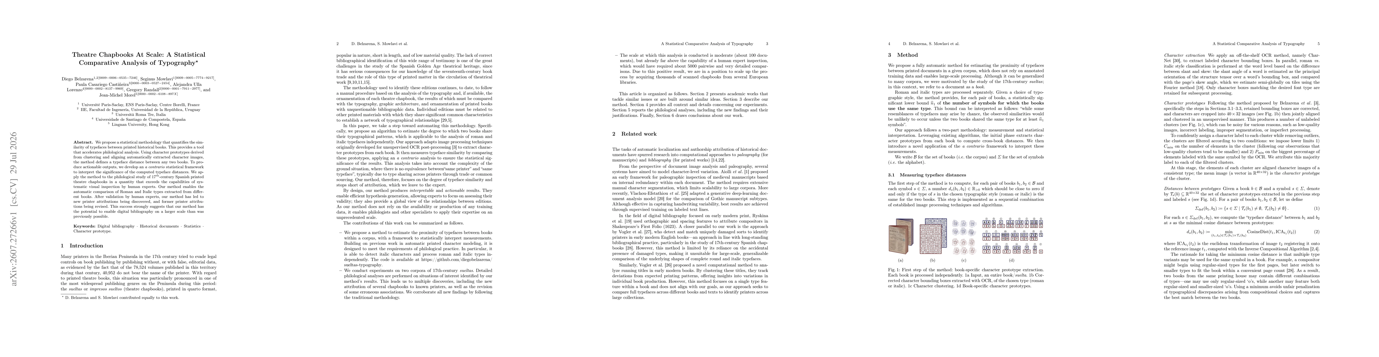 Thumbnail for Theatre Chapbooks At Scale: A Statistical Comparative Analysis of Typography
