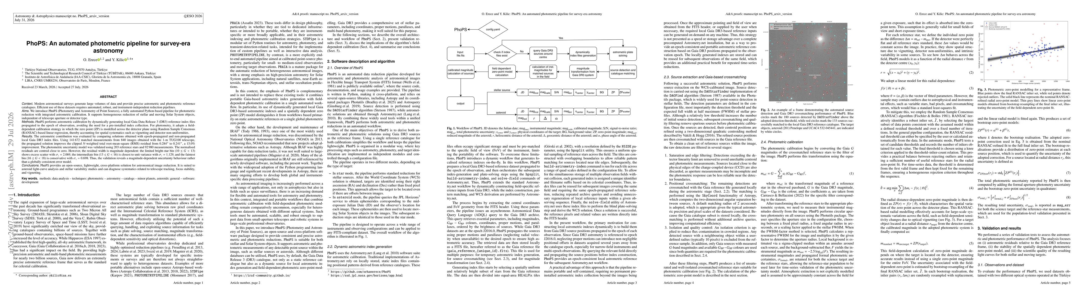 Thumbnail for PhoPS: An automated photometric pipeline for survey-era astronomy