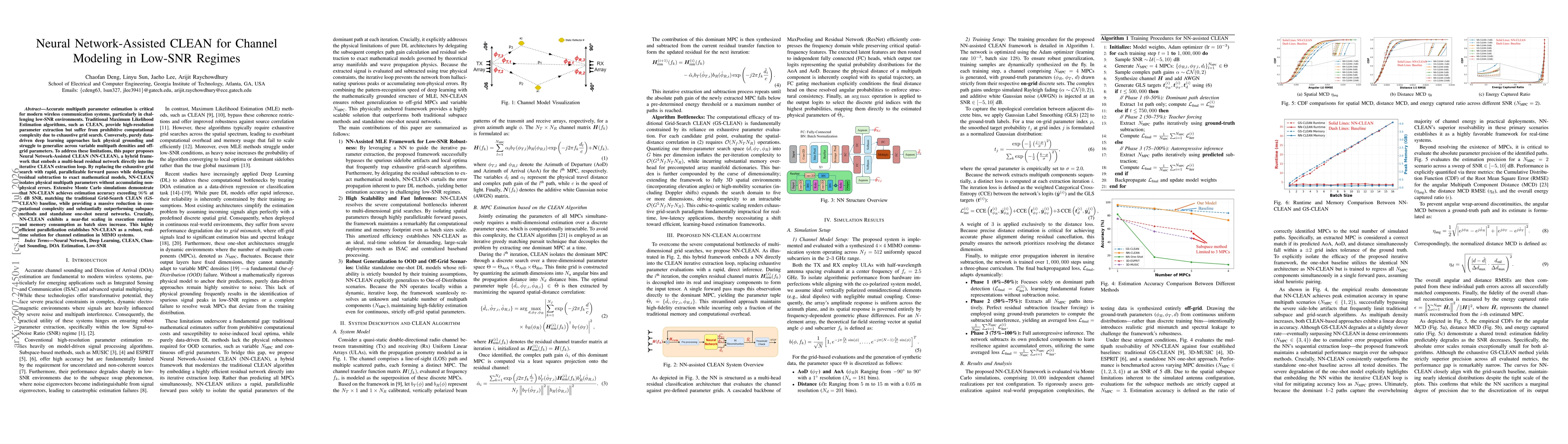 Thumbnail for Neural Network-Assisted CLEAN for Channel Modeling in Low-SNR Regimes