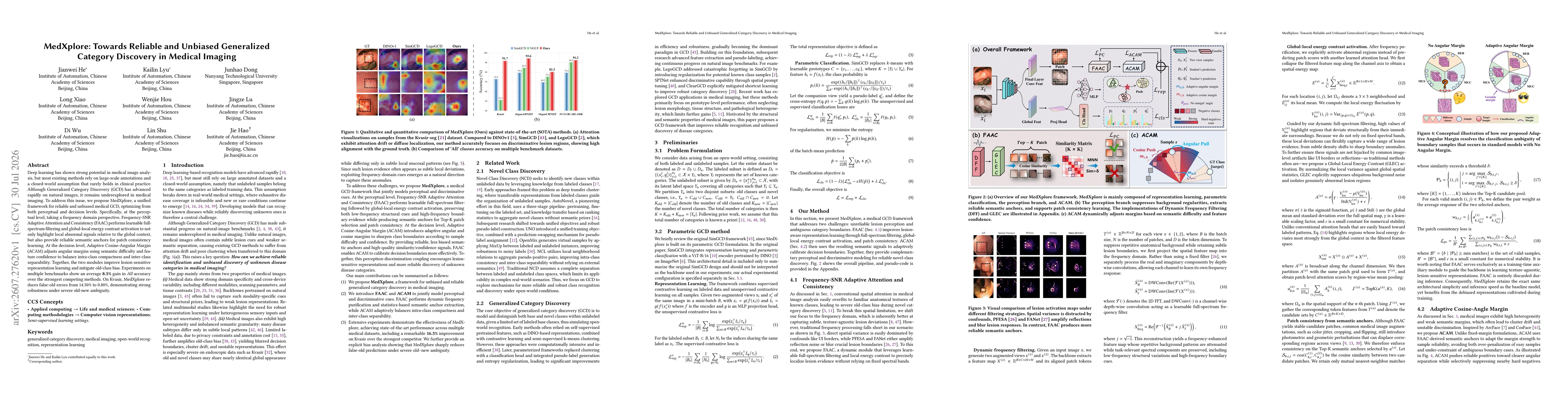 Thumbnail for MedXplore: Towards Reliable and Unbiased Generalized Category Discovery in Medical Imaging