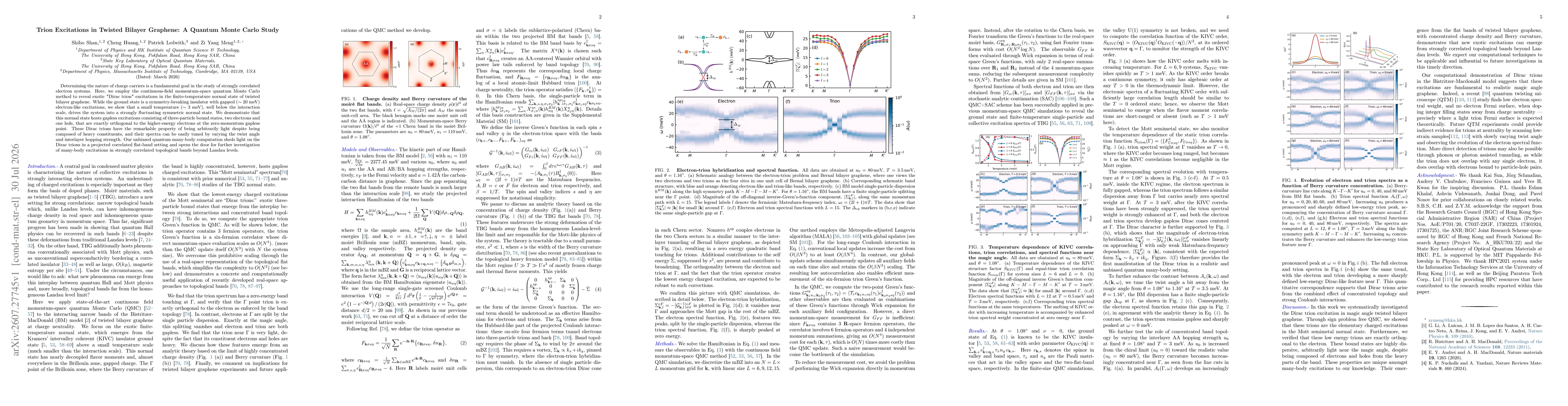 Thumbnail for Trion Excitations in Twisted Bilayer Graphene: A Quantum Monte Carlo Study