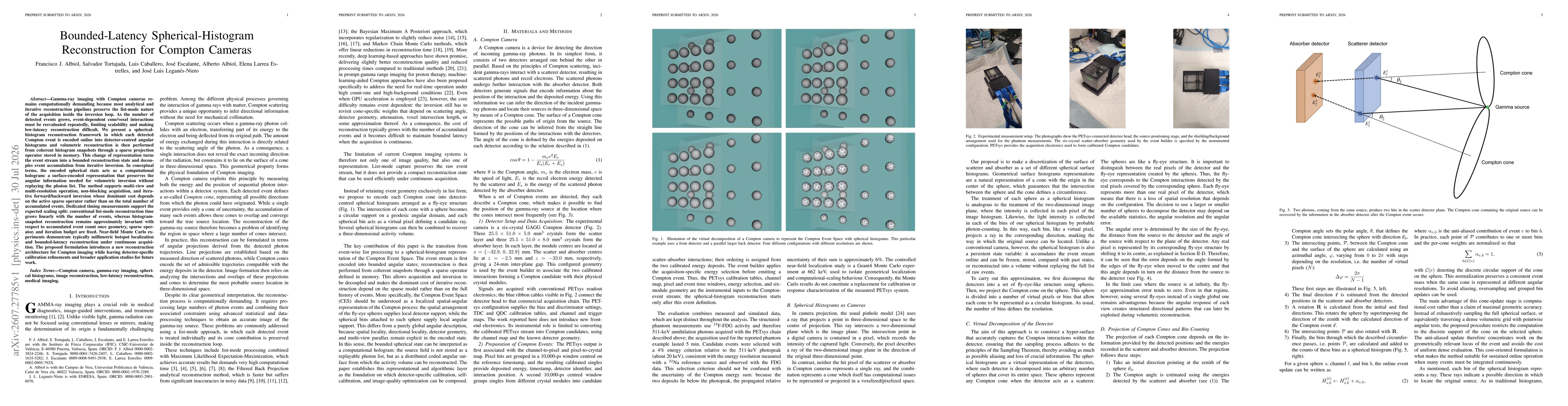 Thumbnail for Bounded-Latency Spherical-Histogram Reconstruction for Compton Cameras